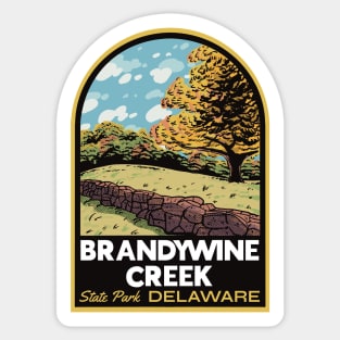 Brandywine Creek State Park Delaware Sticker